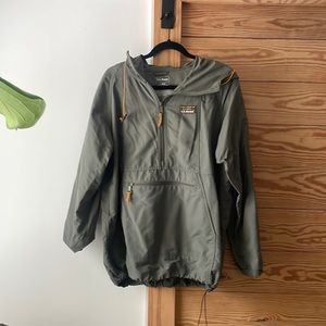 L.L. Bean hooded pullover jacket